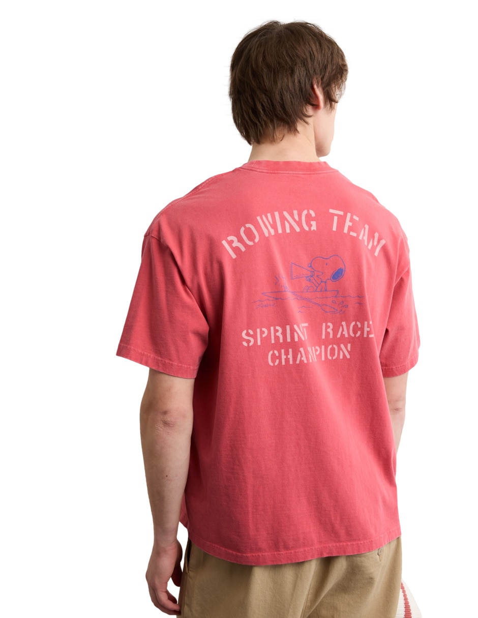 Playera Tees cuello redondo para hombre 4
