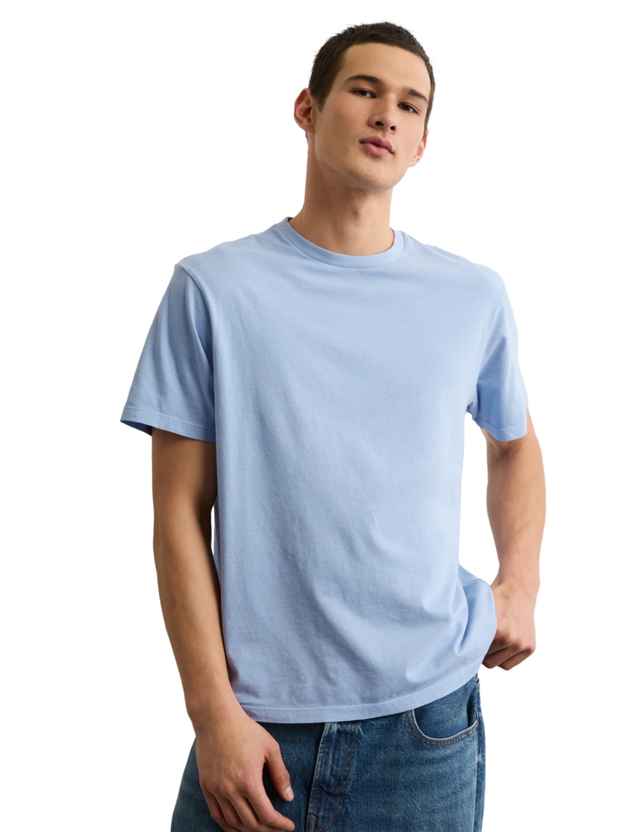 Playera Tees cuello redondo para hombre