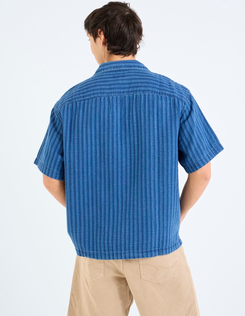 Camisa Casual de algodón para hombre 6