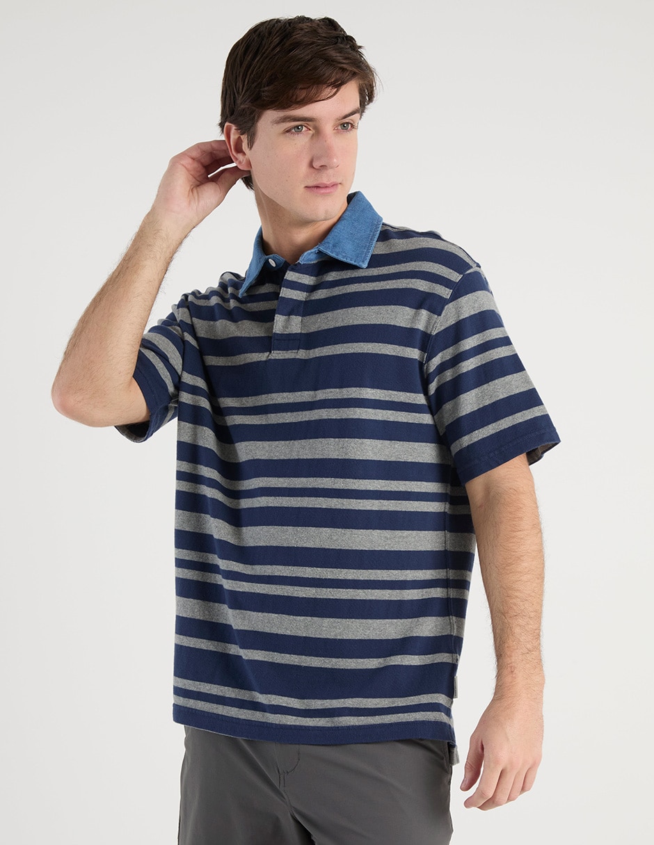 Playera tipo polo para hombre