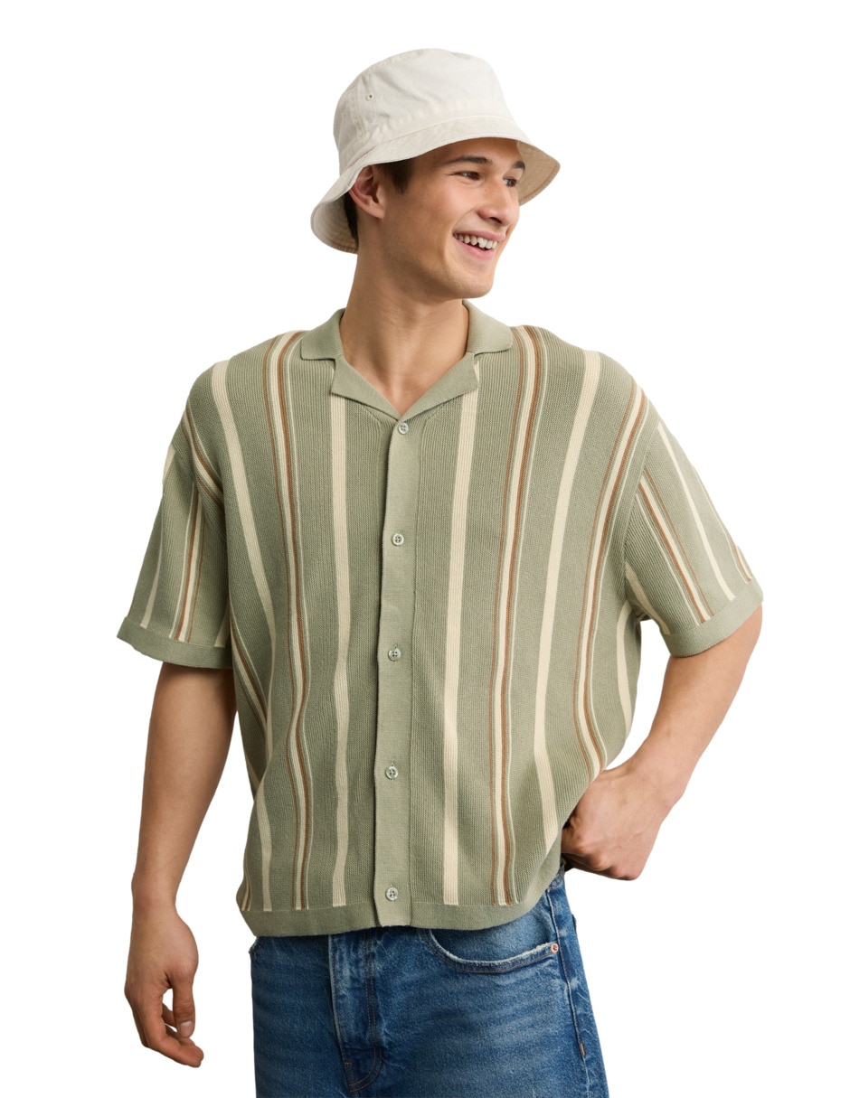 Playera tipo polo para hombre