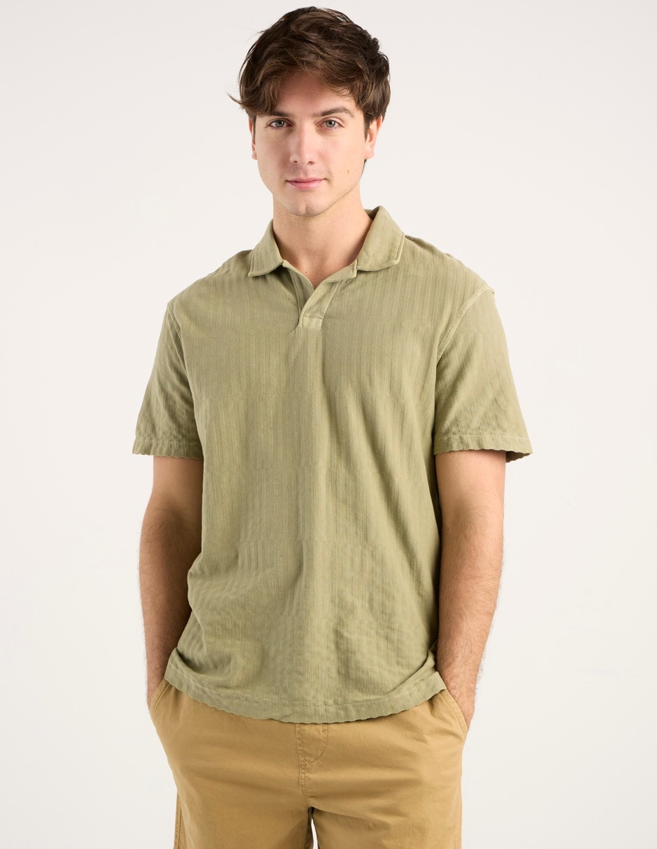 Playera tipo polo para hombre