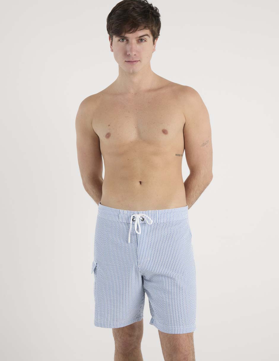 Traje de baño bolsillo para hombre