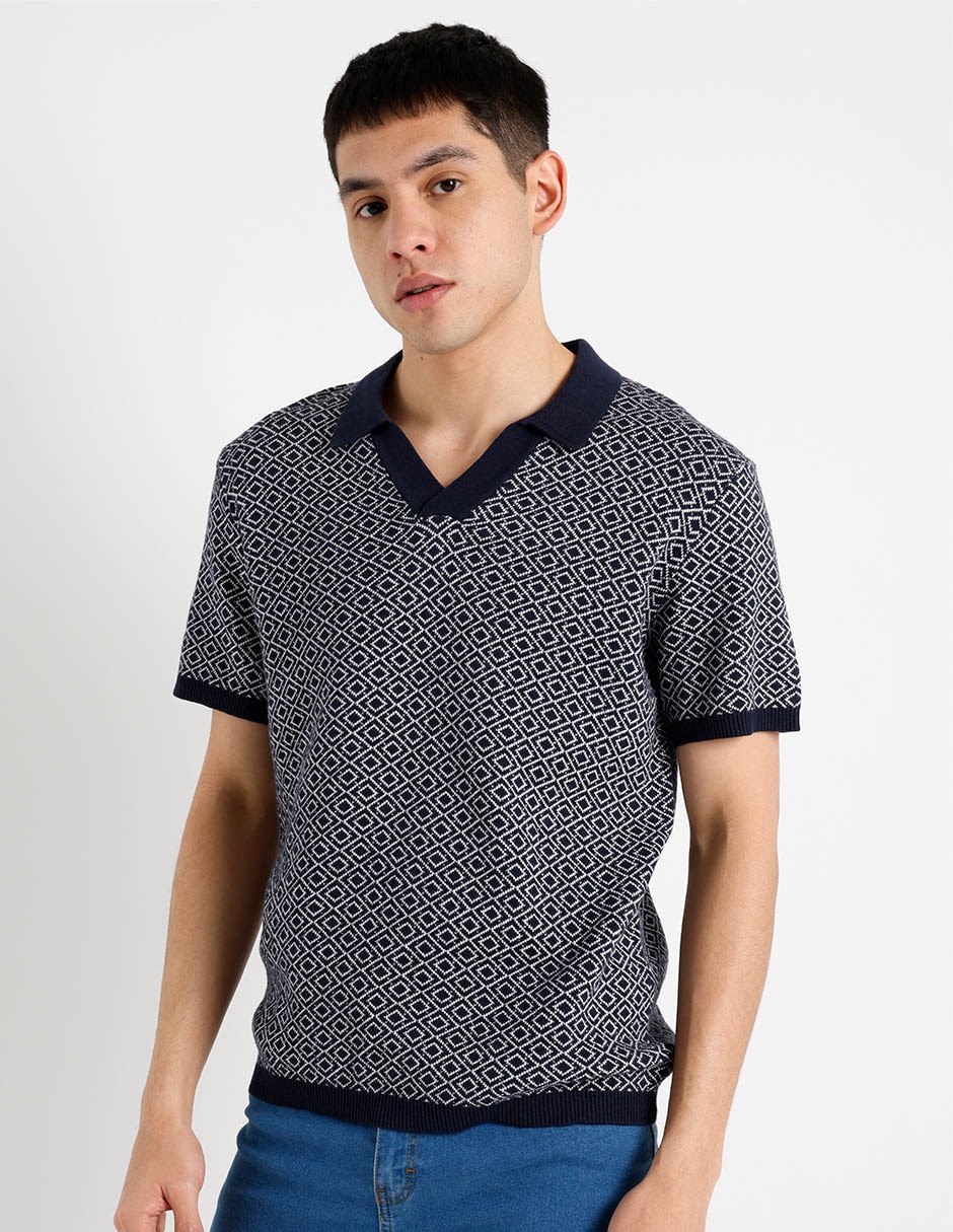 Playera tipo polo para hombre