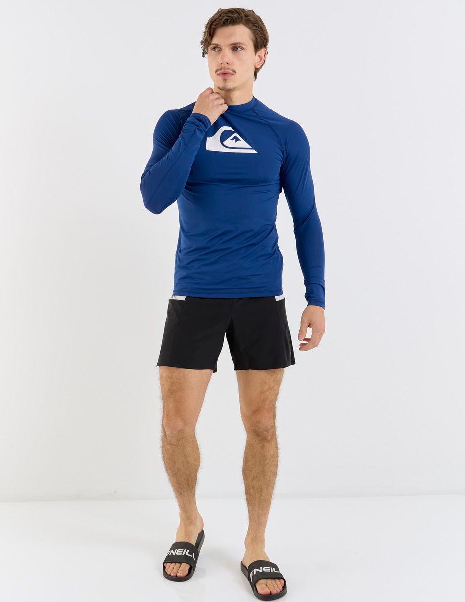 Rashguard estampado logo para hombre 3
