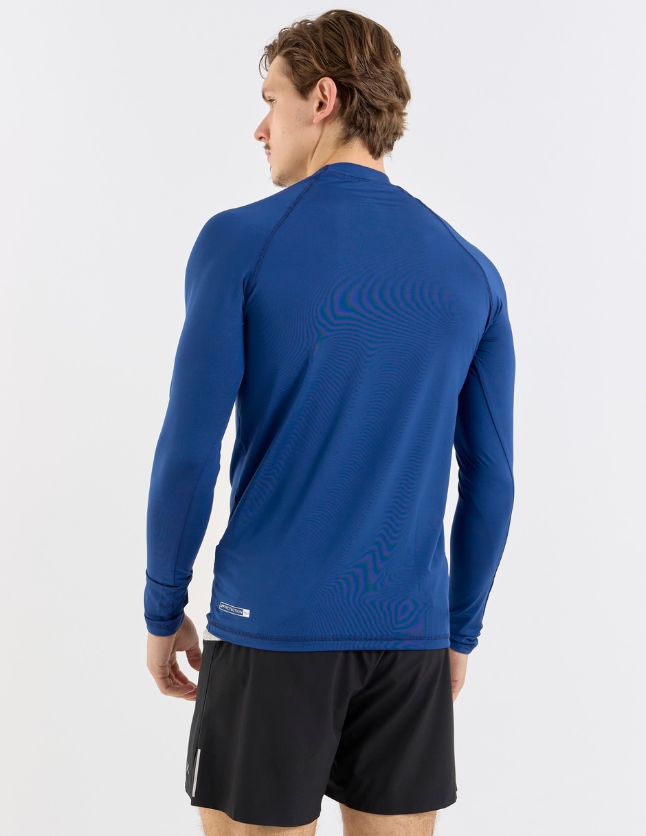 Rashguard estampado logo para hombre 6