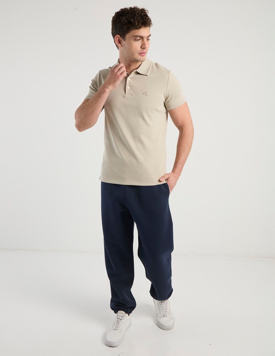 Pants slim con elastico para hombre 2