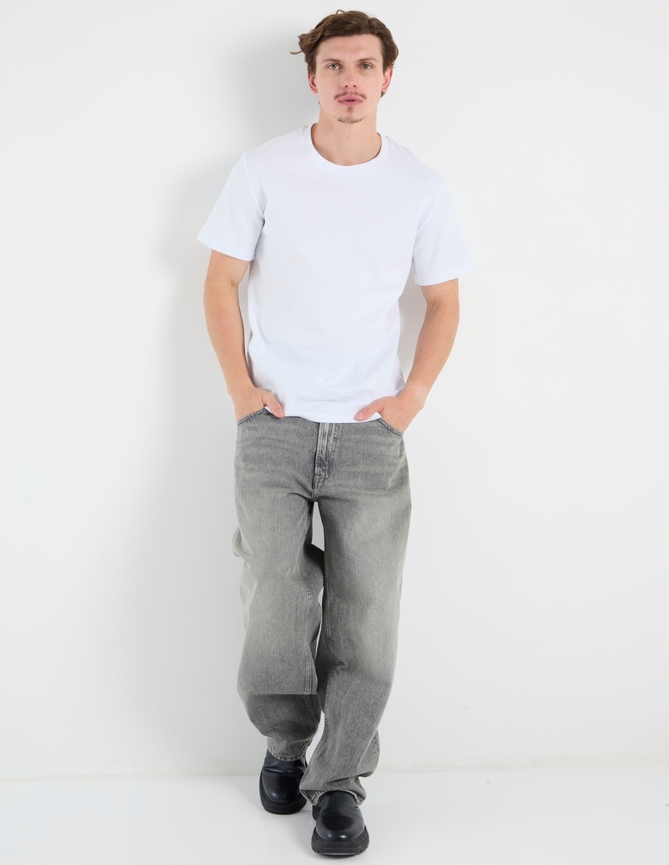 Playera cuello redondo para hombre 2