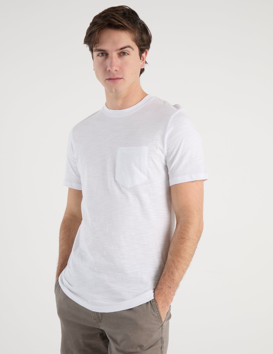 Playera cuello redondo para hombre 2