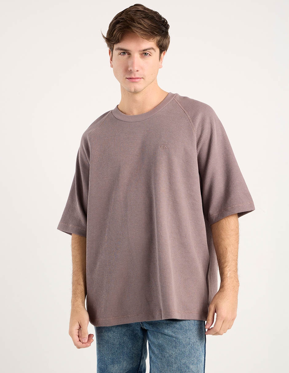 Playera cuello redondo para hombre
