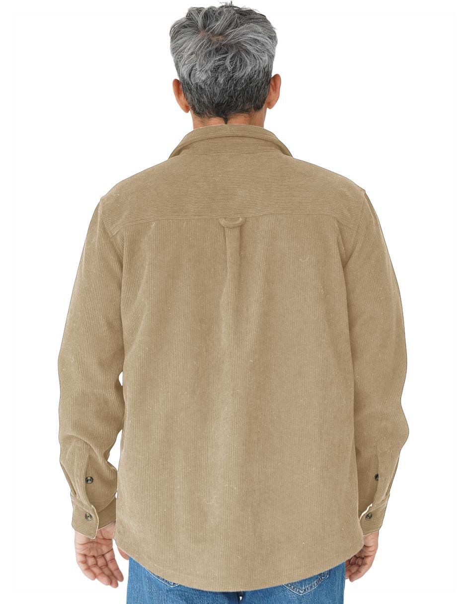 "camisa/sobrecamisa" casual roosevelt "de" (si aplica) mezcla de materiales "manga" larga "para hombre"