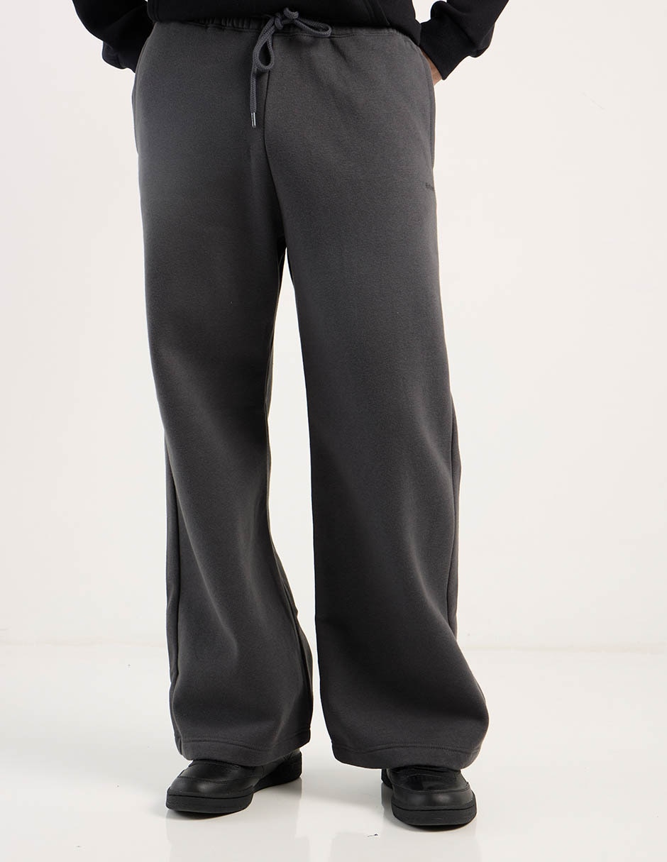 Pants straight con agujeta para hombre