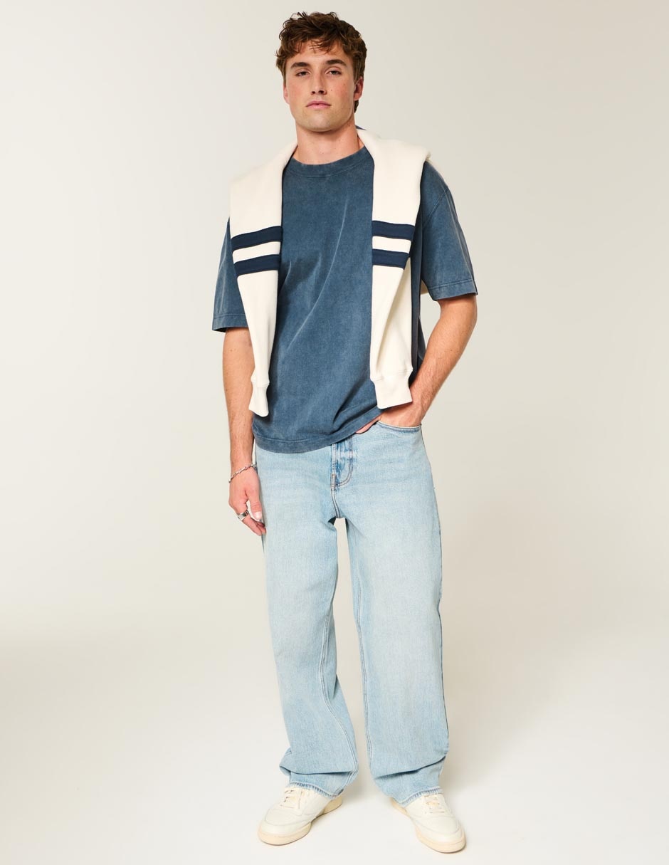 Playera cuello redondo para hombre 2