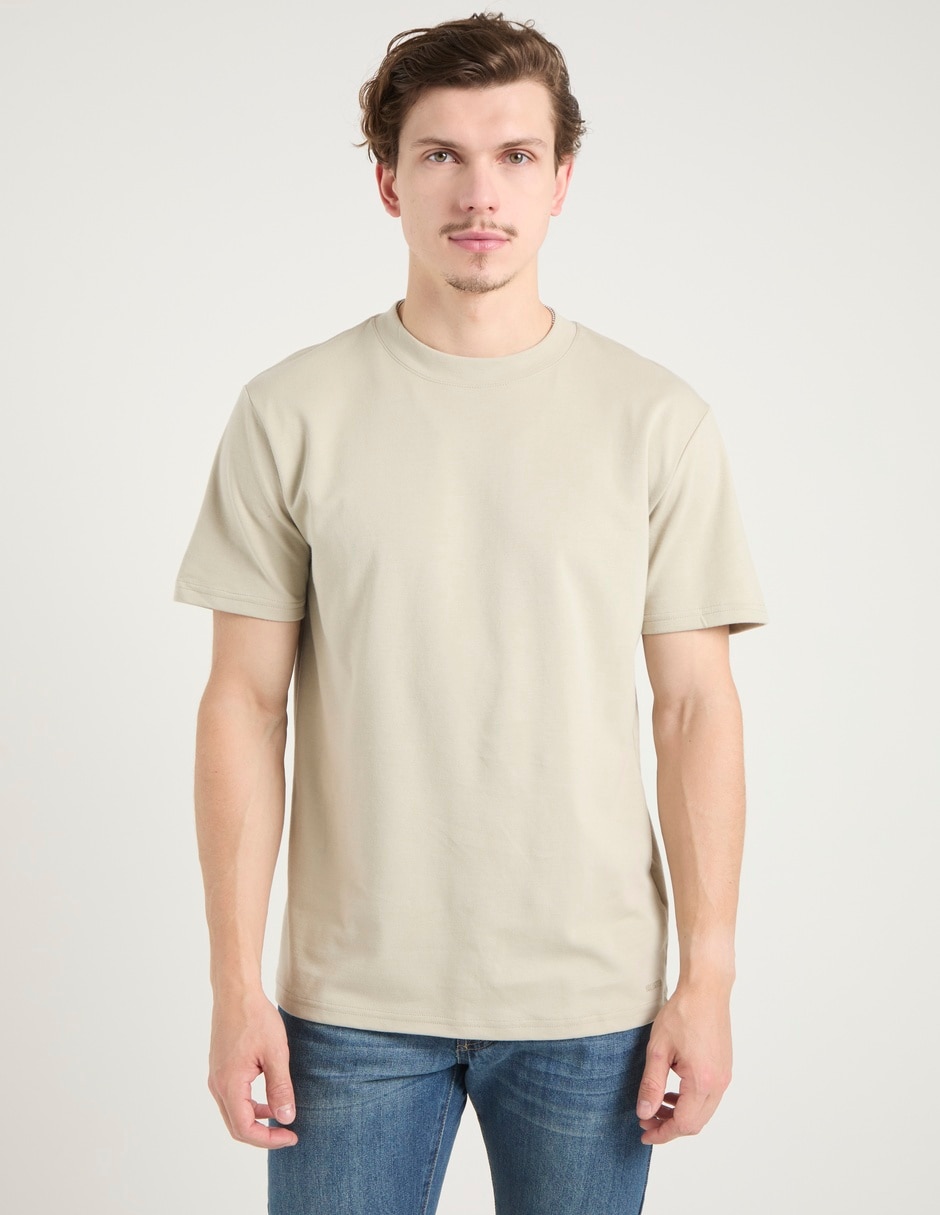 Set playera cuello redondo para hombre