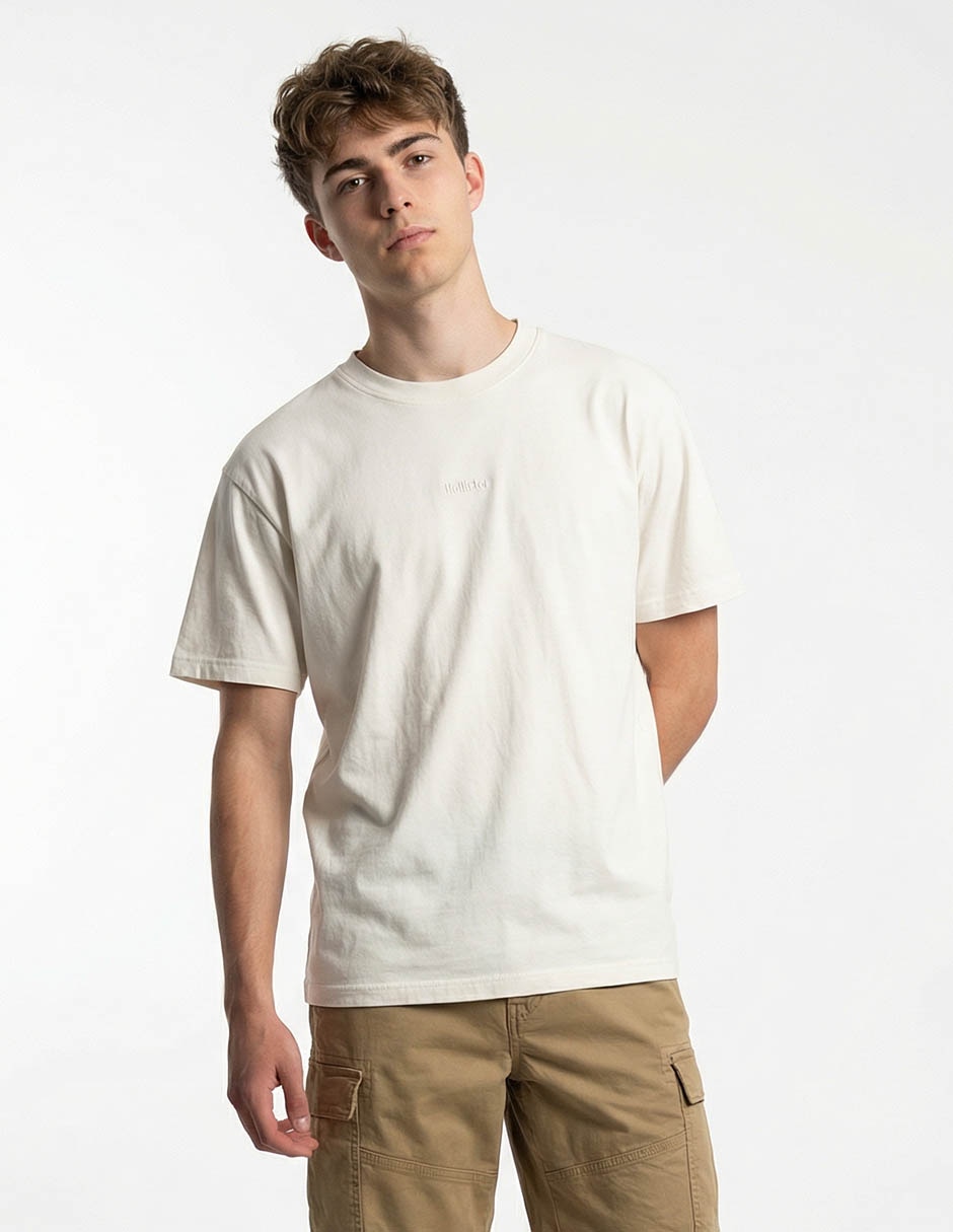 Playera temporada cuello redondo para hombre