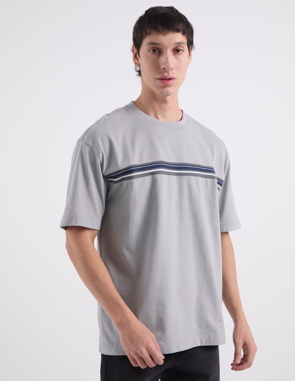 Playera cuello redondo para hombre