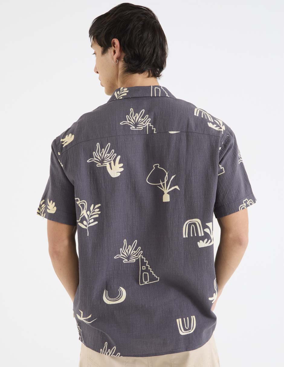 CAMISA JACK & JONES 12, G, GRIS OXFORD
