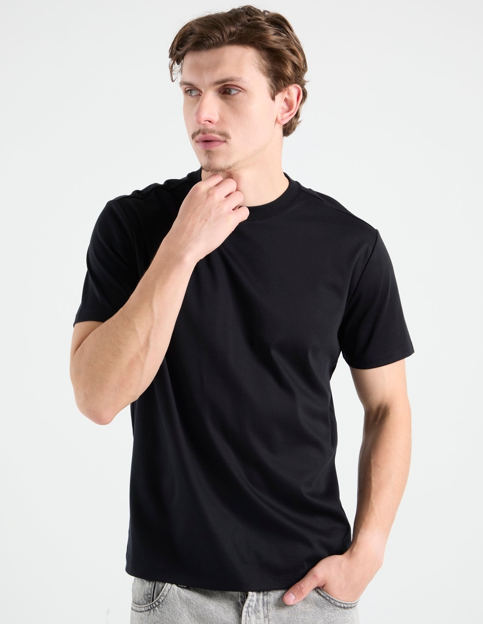 Playera cuello redondo para hombre