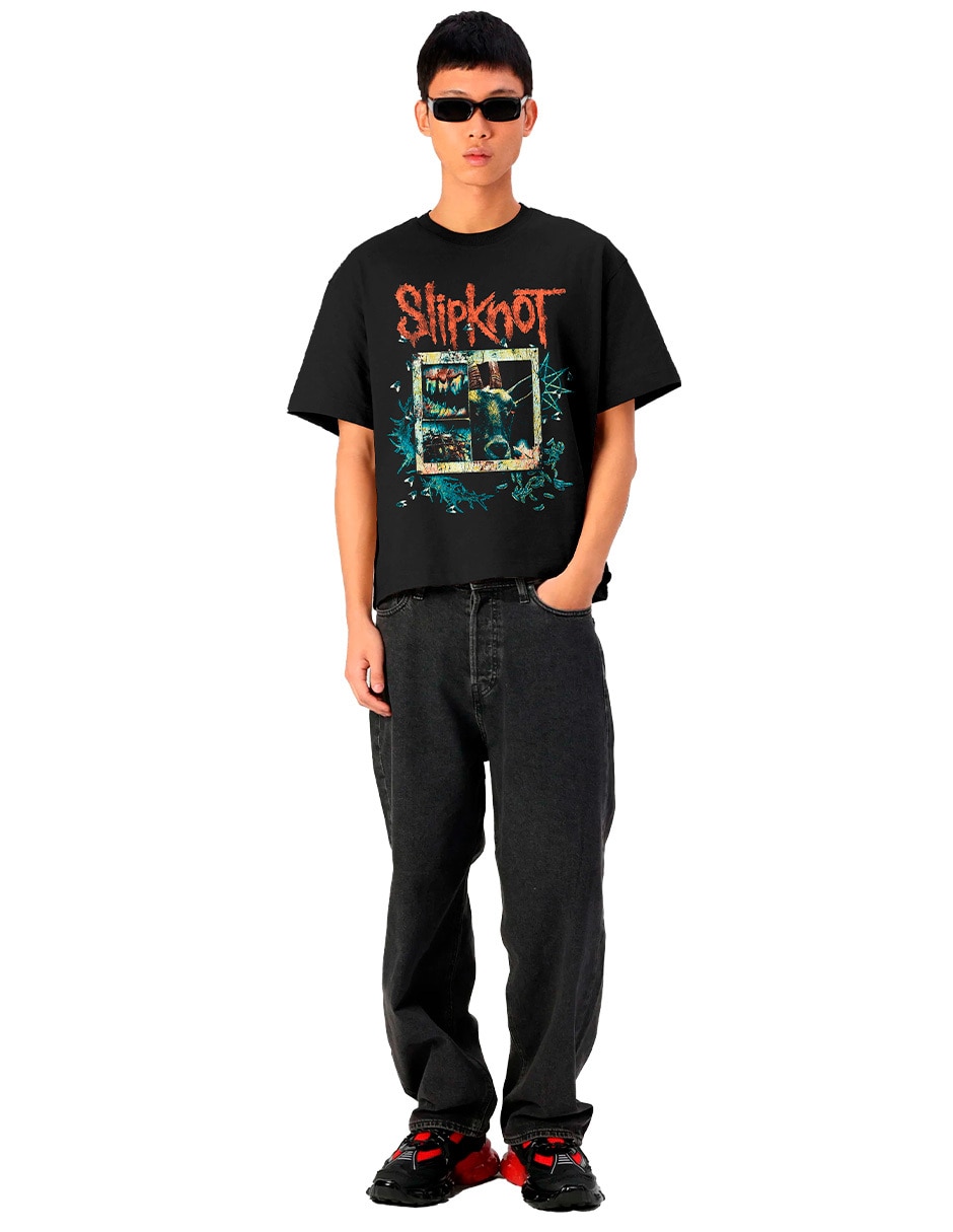 Playera Slipknot cuello redondo para hombre 3