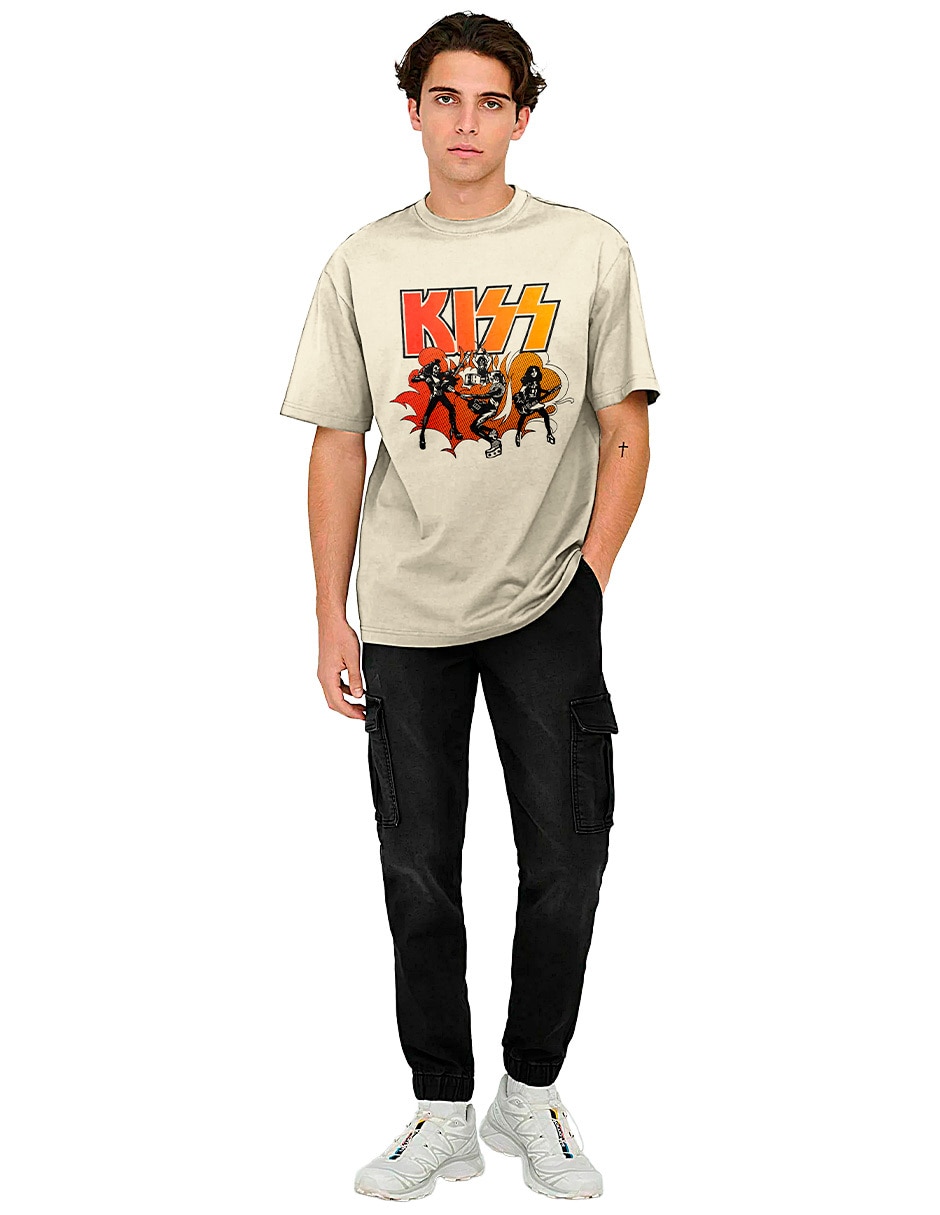 Playera Kiss cuello redondo para hombre 3