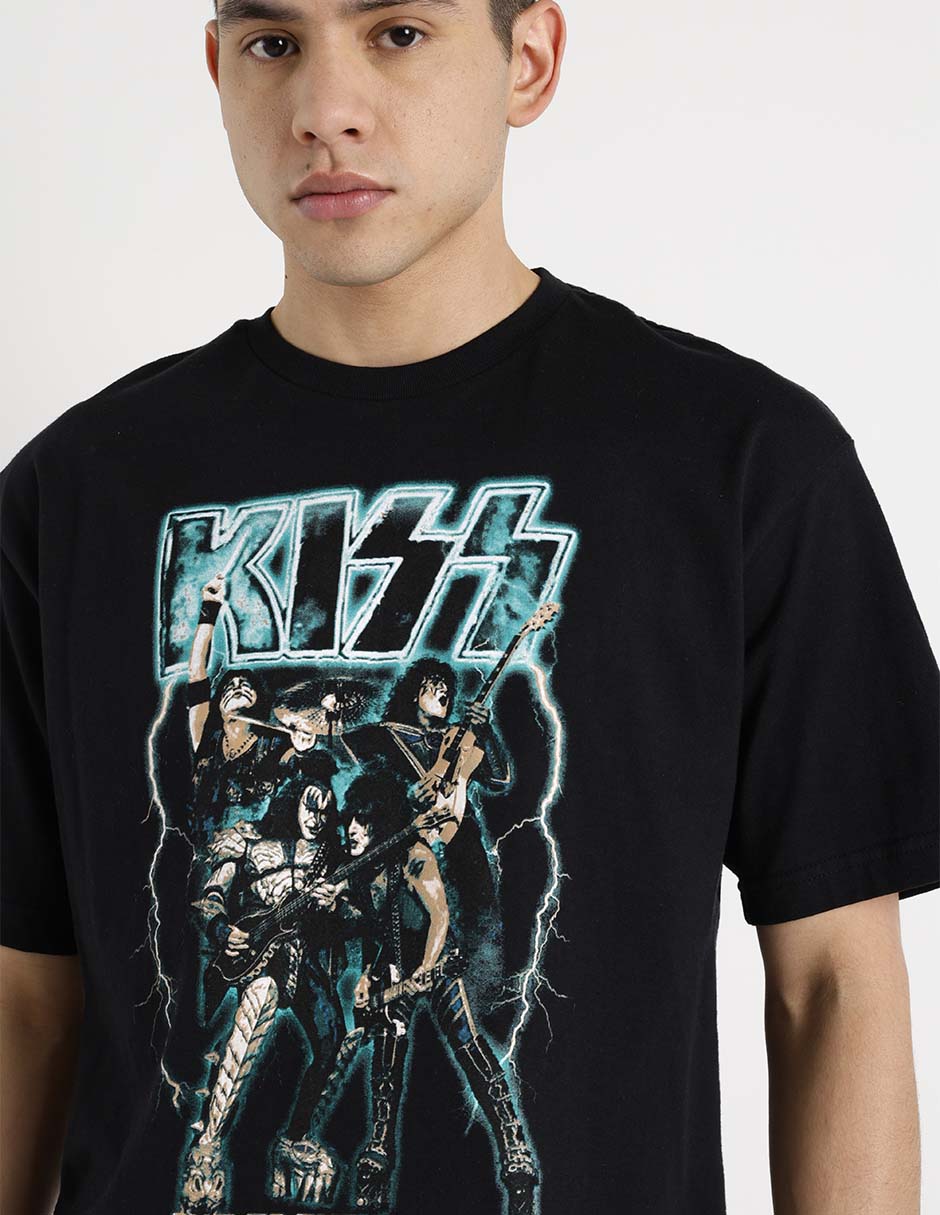 Playera Kiss cuello redondo para hombre 4