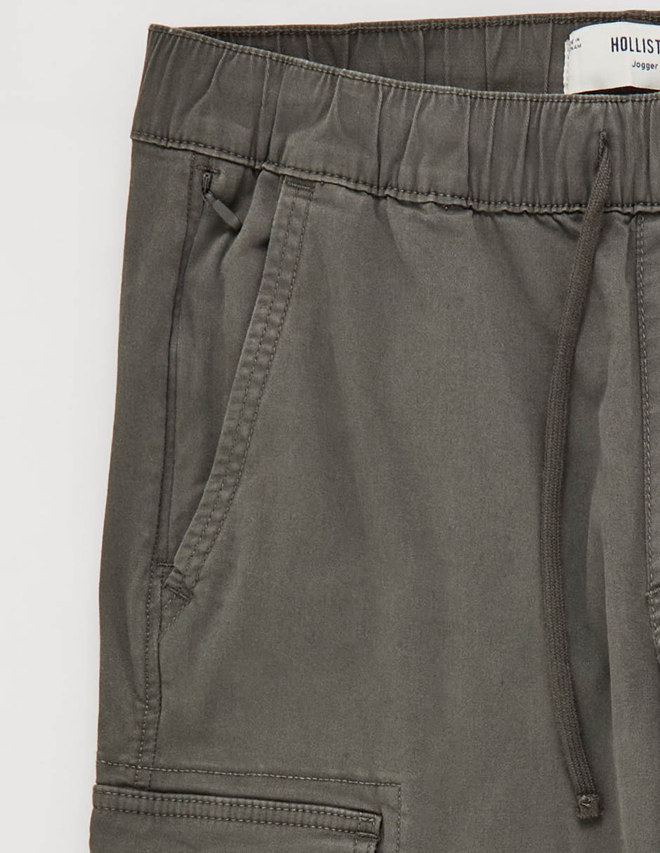 Pantalón jogger regular de algodón para hombre 5