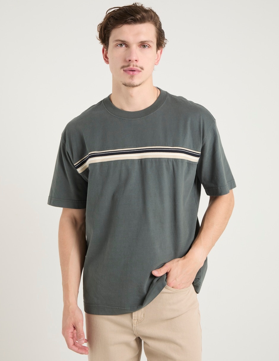 Playera cuello redondo para hombre