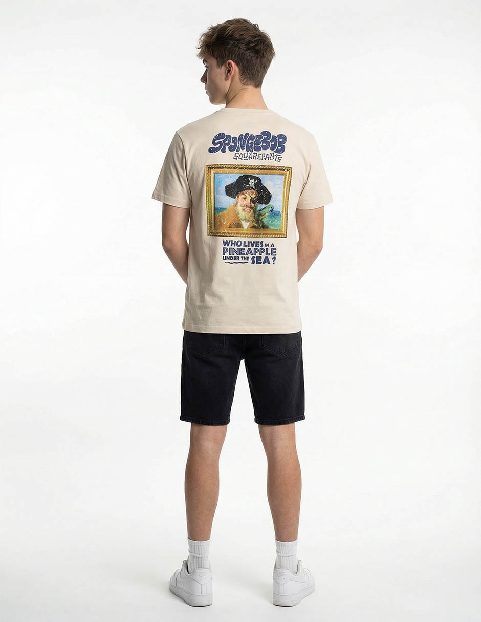 Playera Spongebob? Squarepants cuello redondo para hombre 2