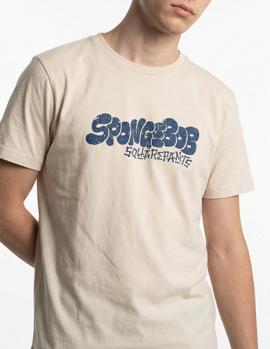 Playera Spongebob? Squarepants cuello redondo para hombre 5