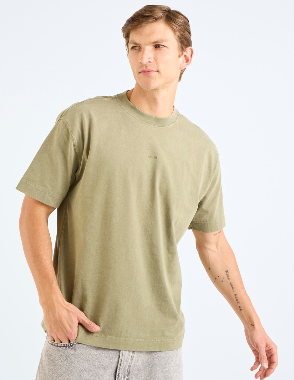 Playera cuello redondo para hombre