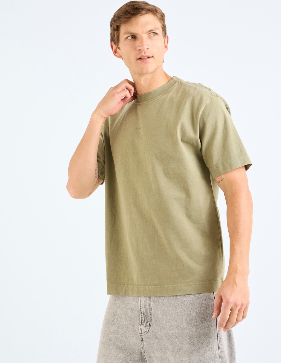 Playera cuello redondo para hombre 2