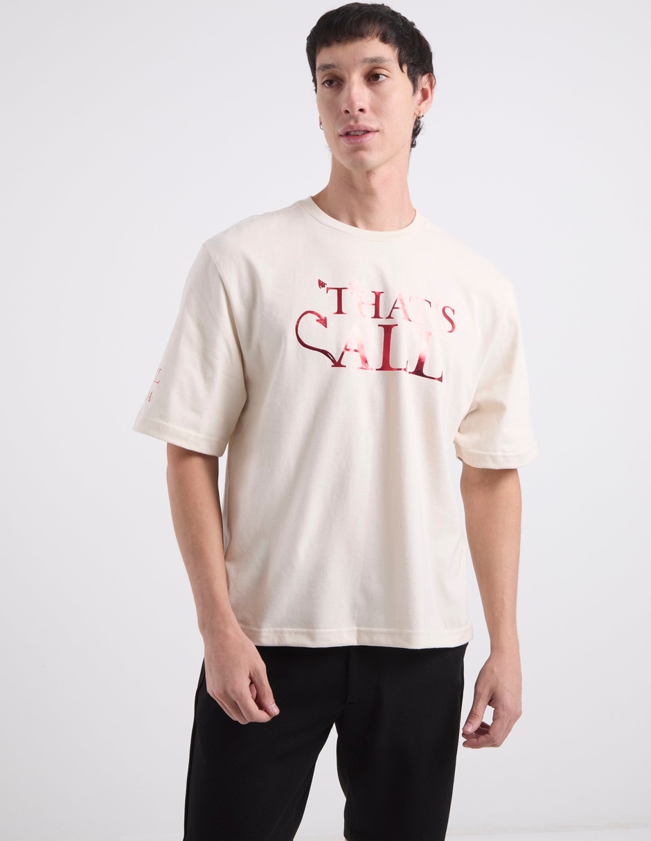 Playera El diablo viste a la moda cuello redondo para hombre 2