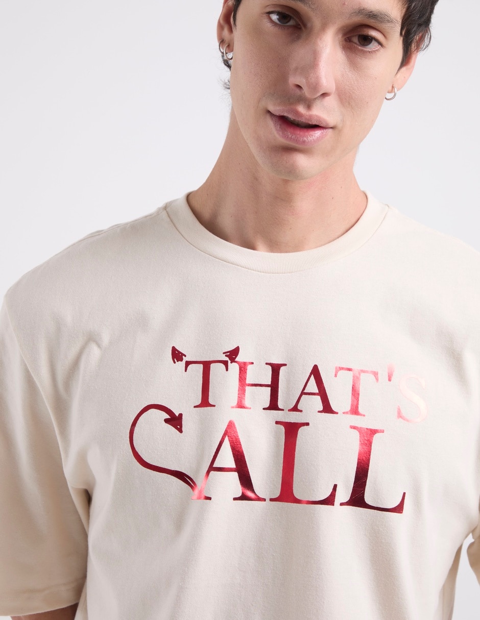 Playera El diablo viste a la moda cuello redondo para hombre 4