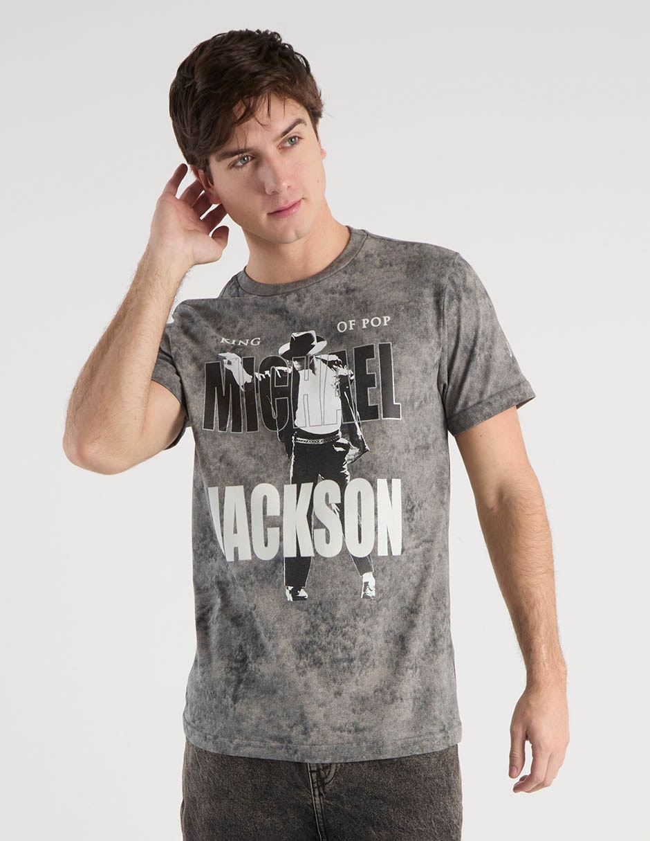 Playera Michael Jackson cuello redondo para hombre 2