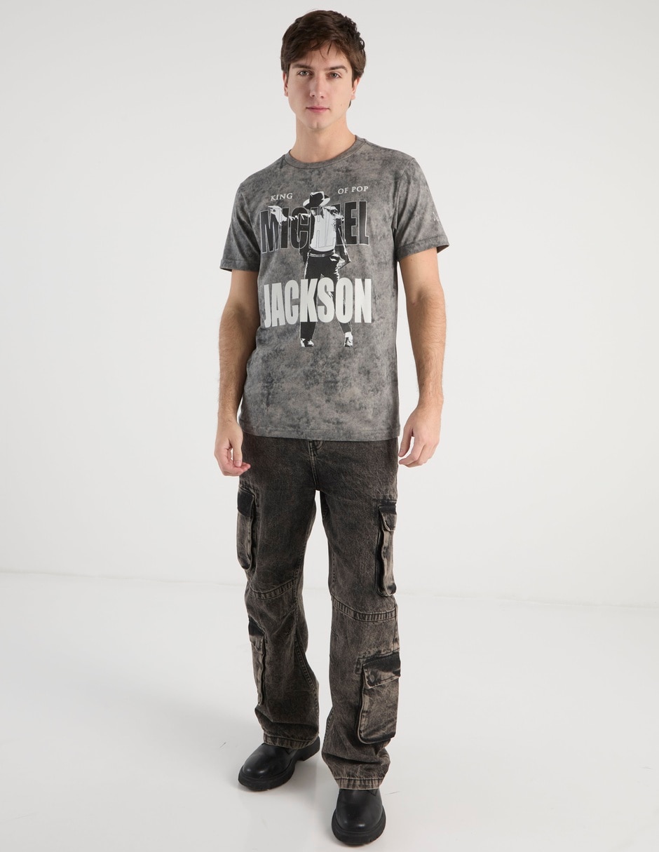 Playera Michael Jackson cuello redondo para hombre 3