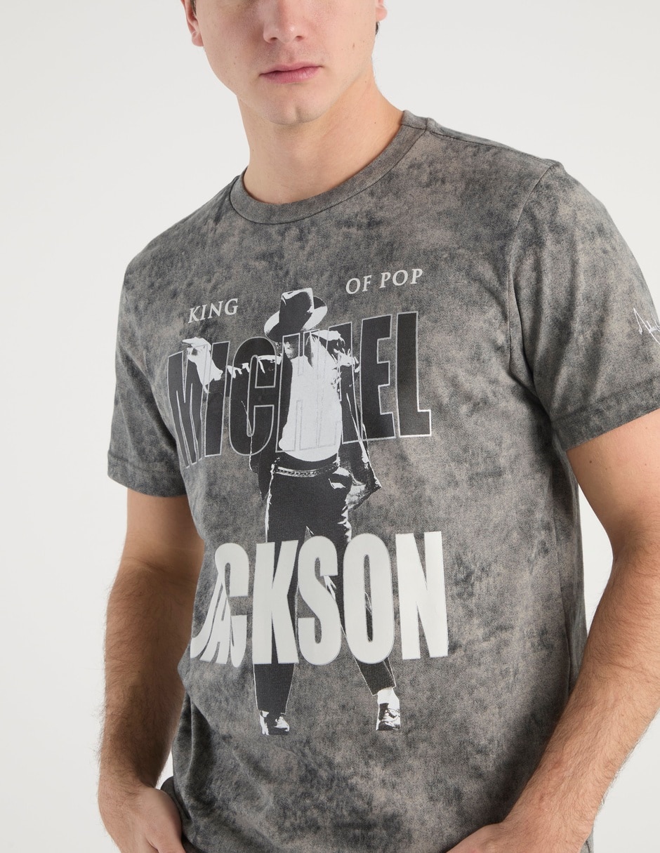 Playera Michael Jackson cuello redondo para hombre 5