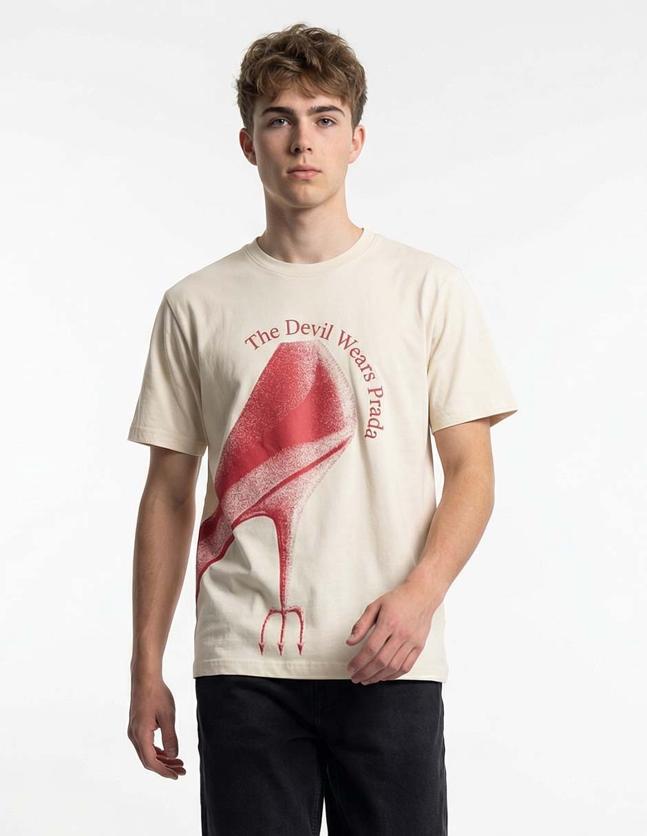 Playera The Devil Wears Prada cuello redondo para hombre