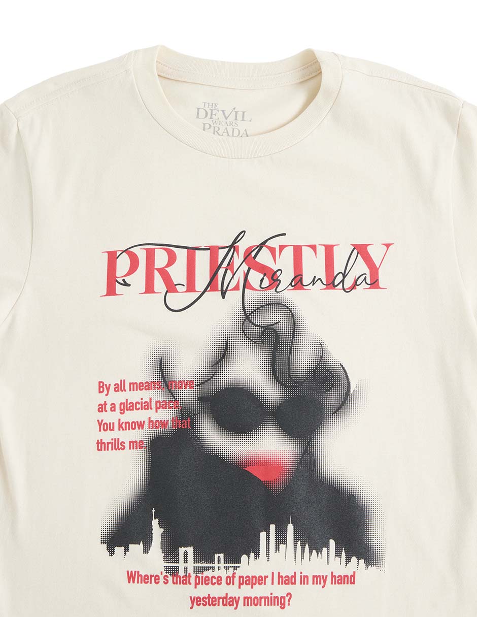 Playera The Devil Wears Prada cuello redondo 5