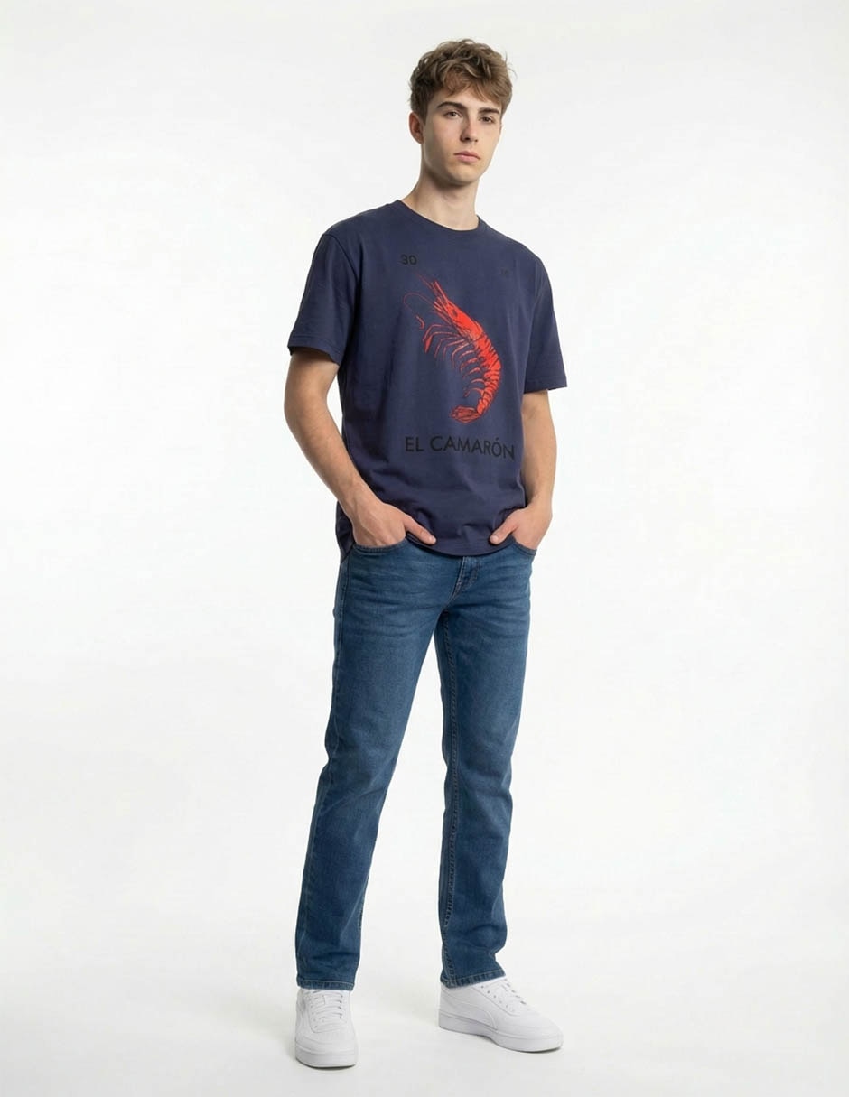 Playera cuello redondo para hombre 3