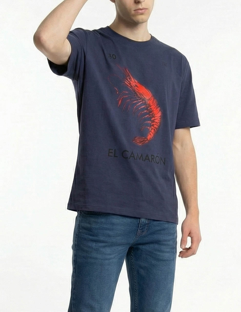 Playera cuello redondo para hombre 5