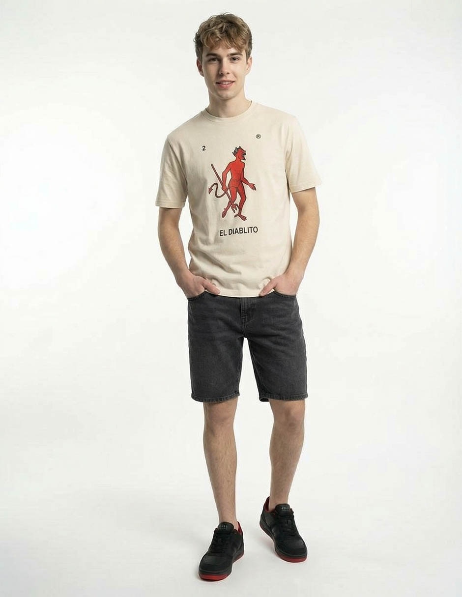 Playera El Diablito cuello redondo para hombre 3