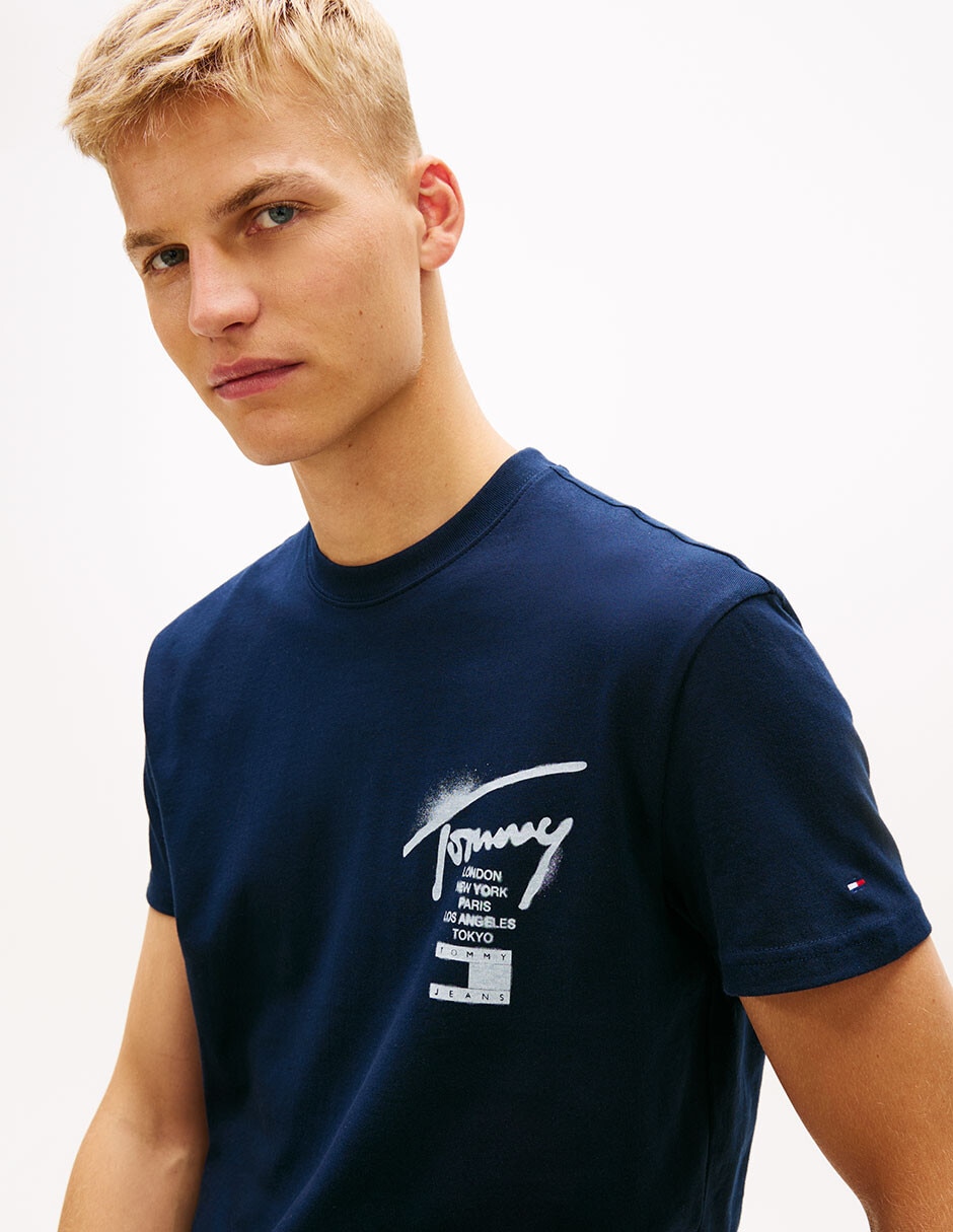 Playera Signature cuello redondo para hombre 2