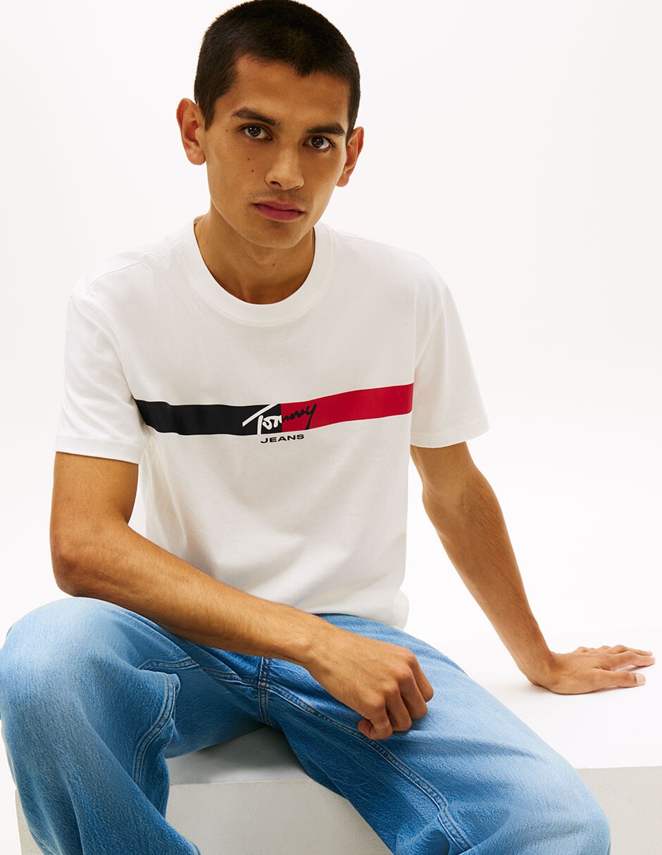 Playera cuello redondo para hombre 2