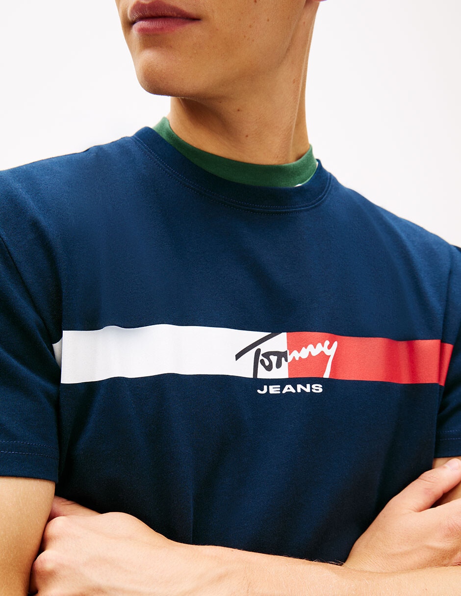 Playera cuello redondo para hombre 3