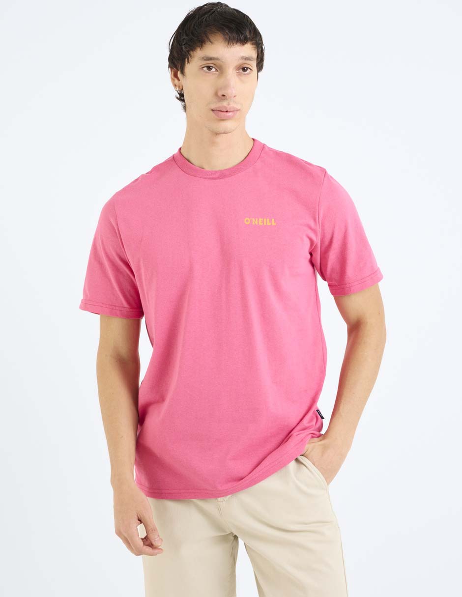 Playera cuello redondo para hombre