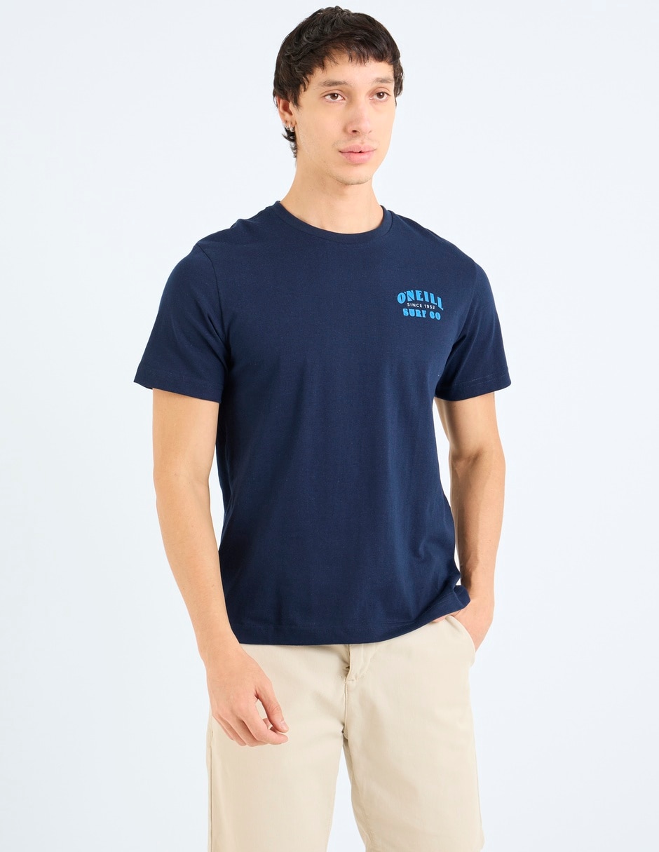 Playera cuello redondo para hombre