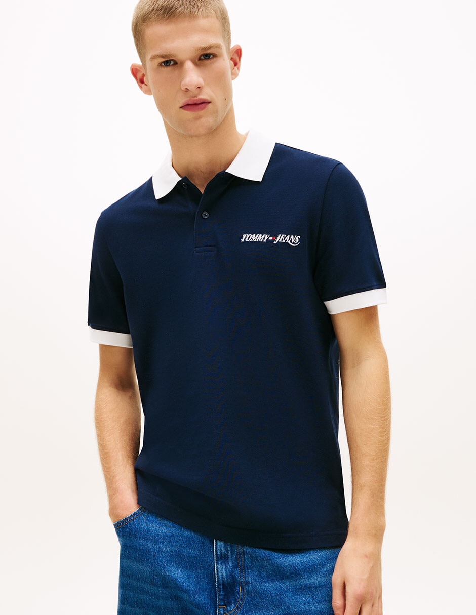 Playera tipo polo para hombre