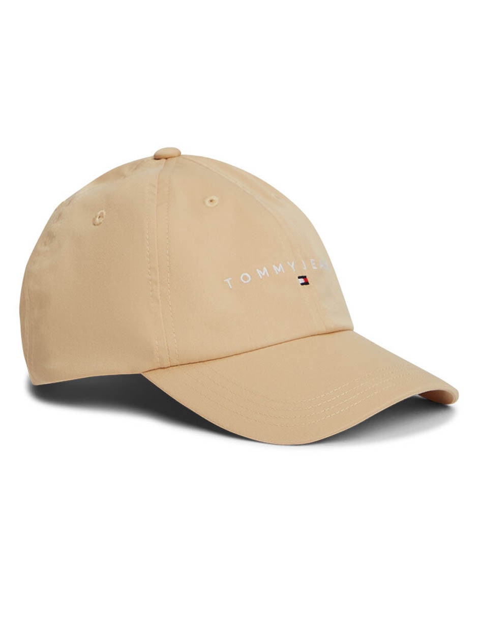 Gorra con visera curva casual Tjm Linear Logo para hombre