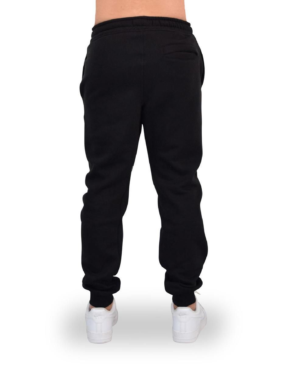 Jogger regular Chillout Fleece estampado logo con bolsillos para hombre 2