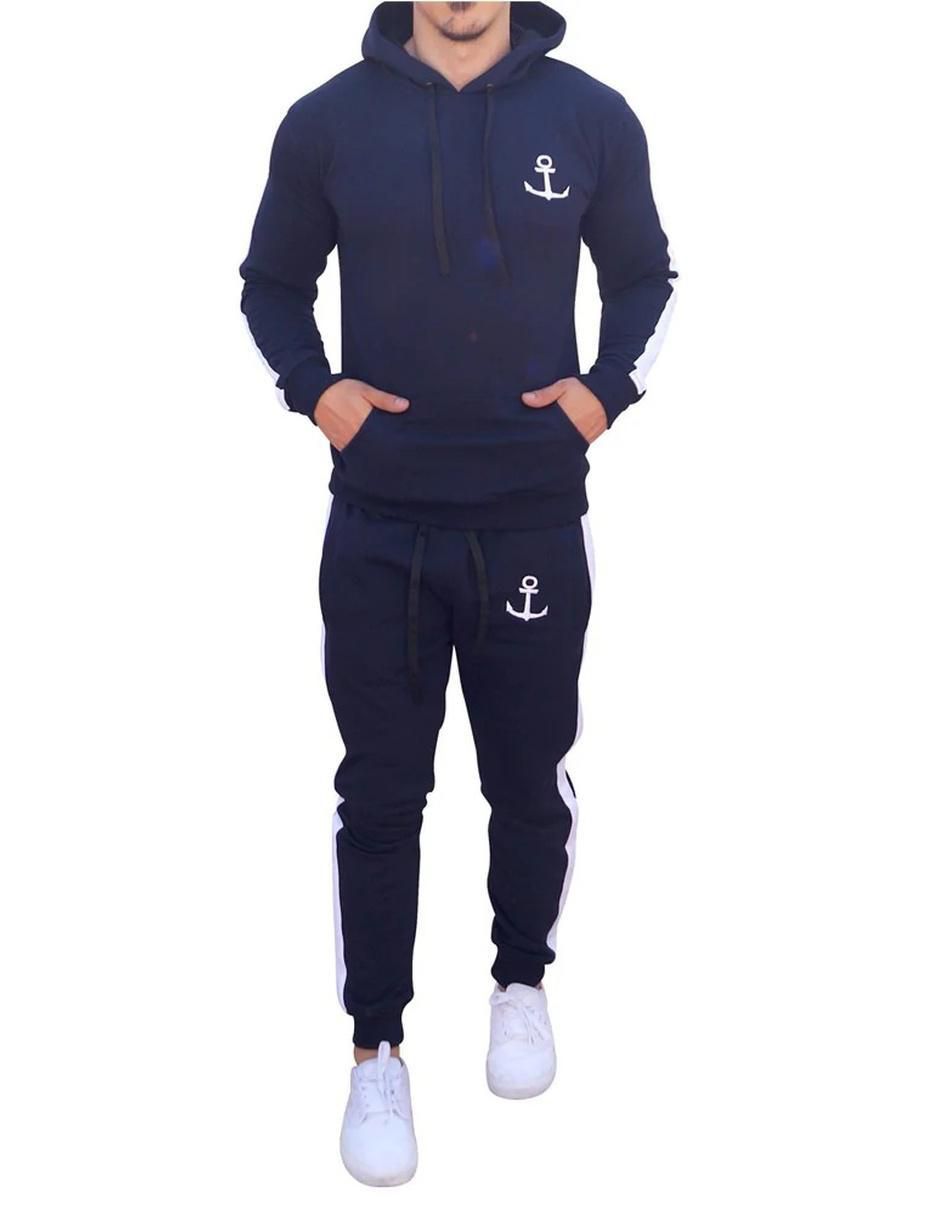 "conjunto deportivo" ajustado john leopard "con" jareta "para" hombre